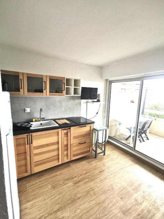 Appartement Climatise Vue Mer 208 Canet Exterior foto